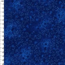 100% Cotton Navy Blue Flutter Print Blender Fabric 44